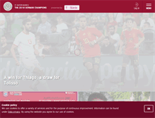 Tablet Screenshot of fcbayern.com